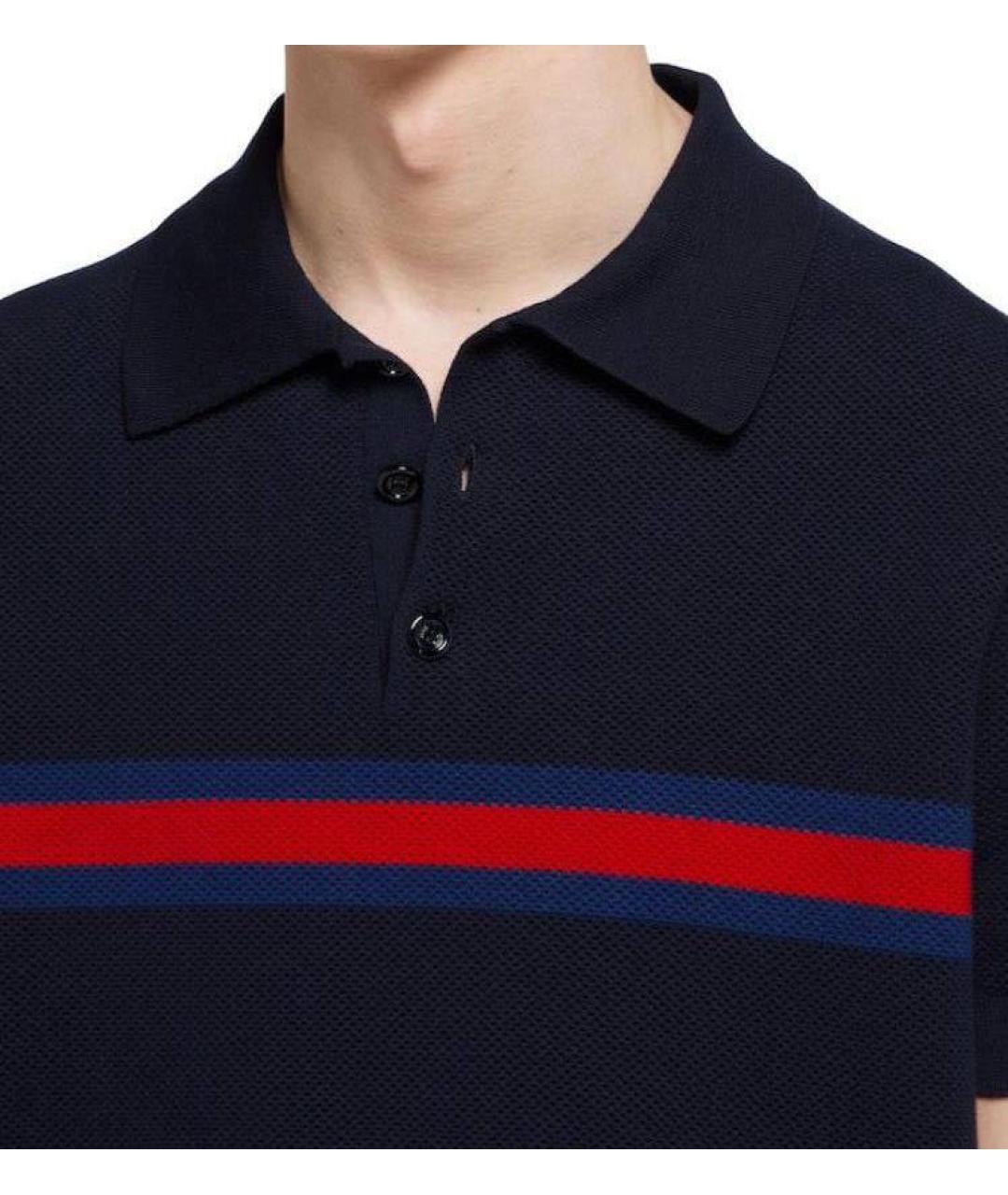 GUCCI Темно-синяя кэжуал рубашка, фото 4