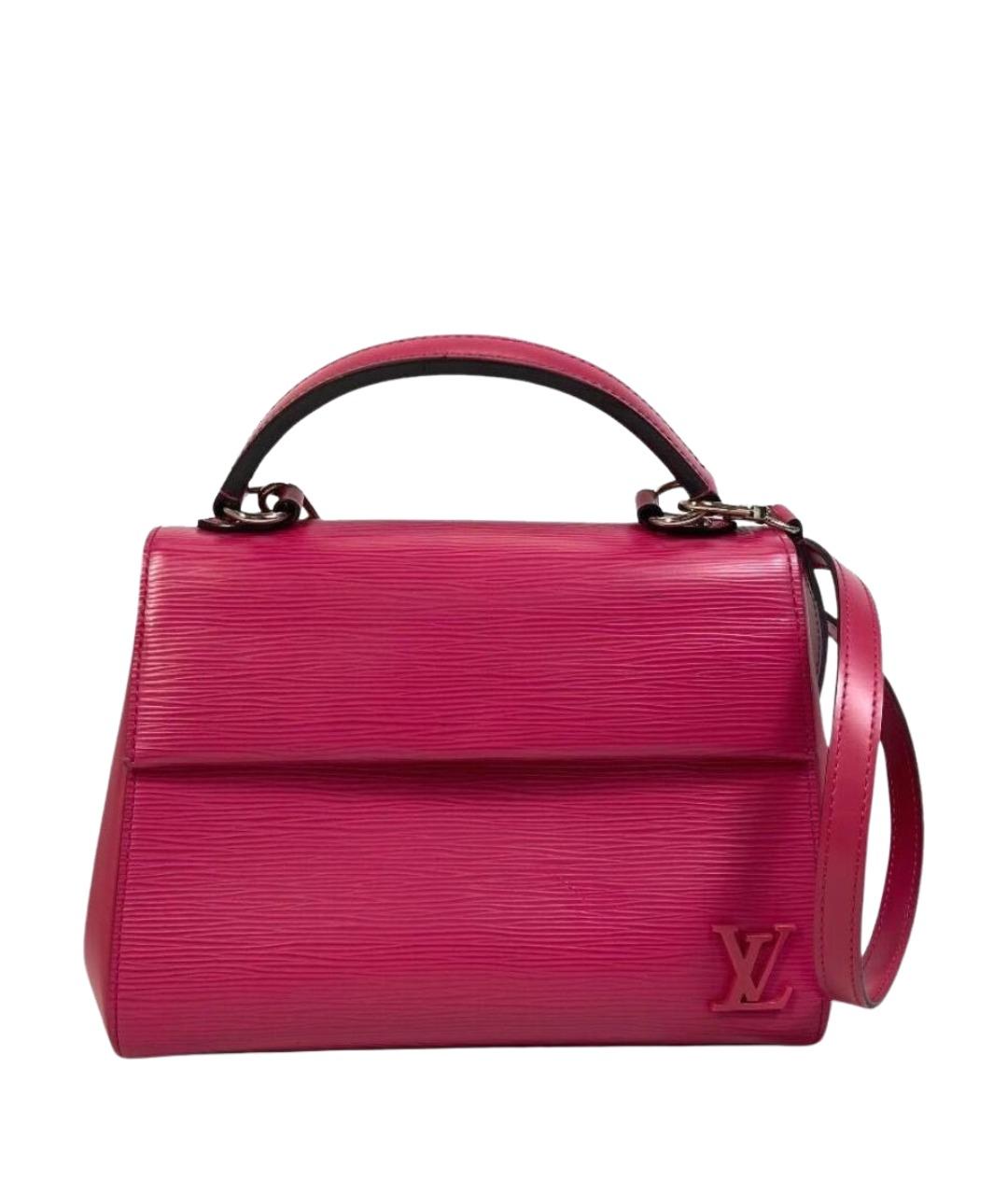 LOUIS VUITTON Розовая кожаная сумка через плечо, фото 1