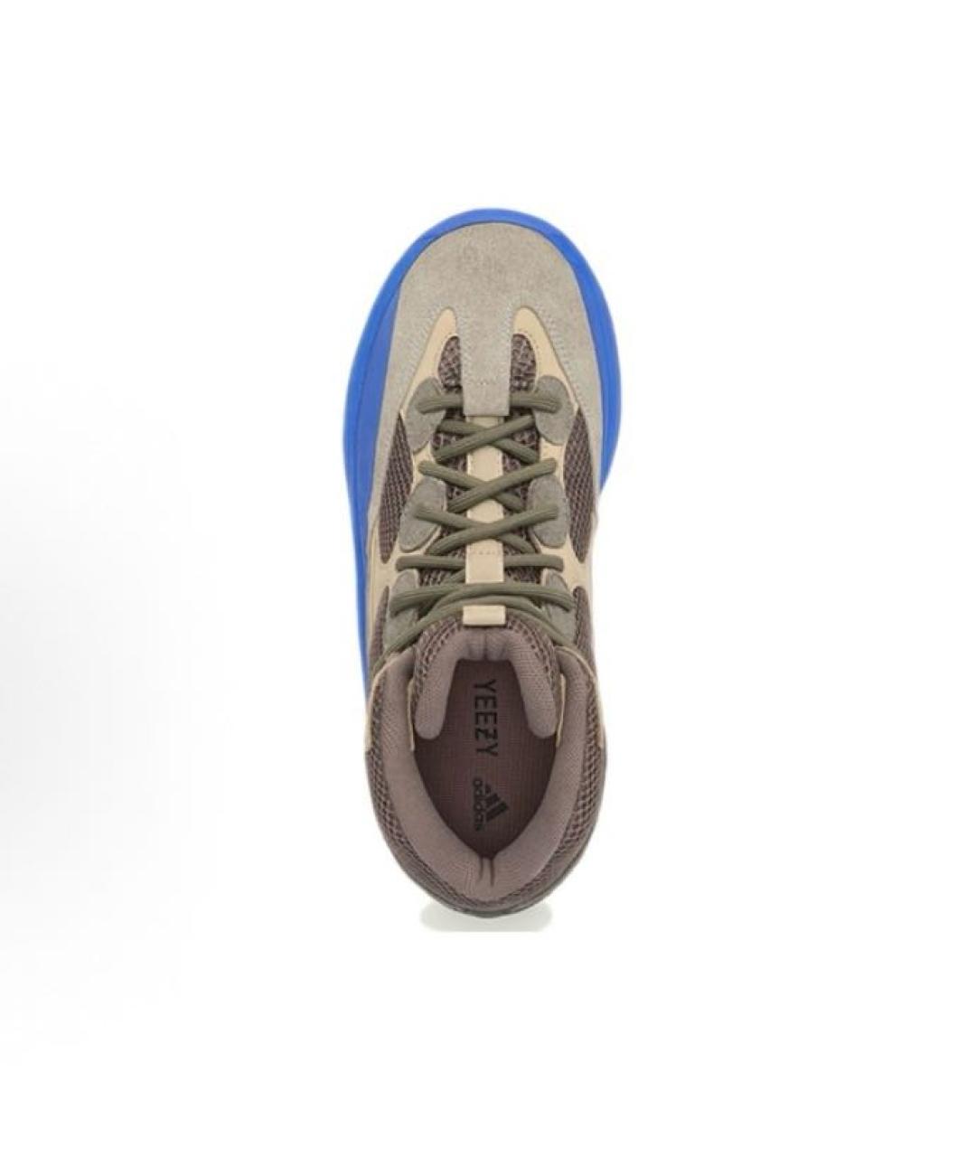 ADIDAS YEEZY Мульти замшевые высокие кроссовки / кеды, фото 4