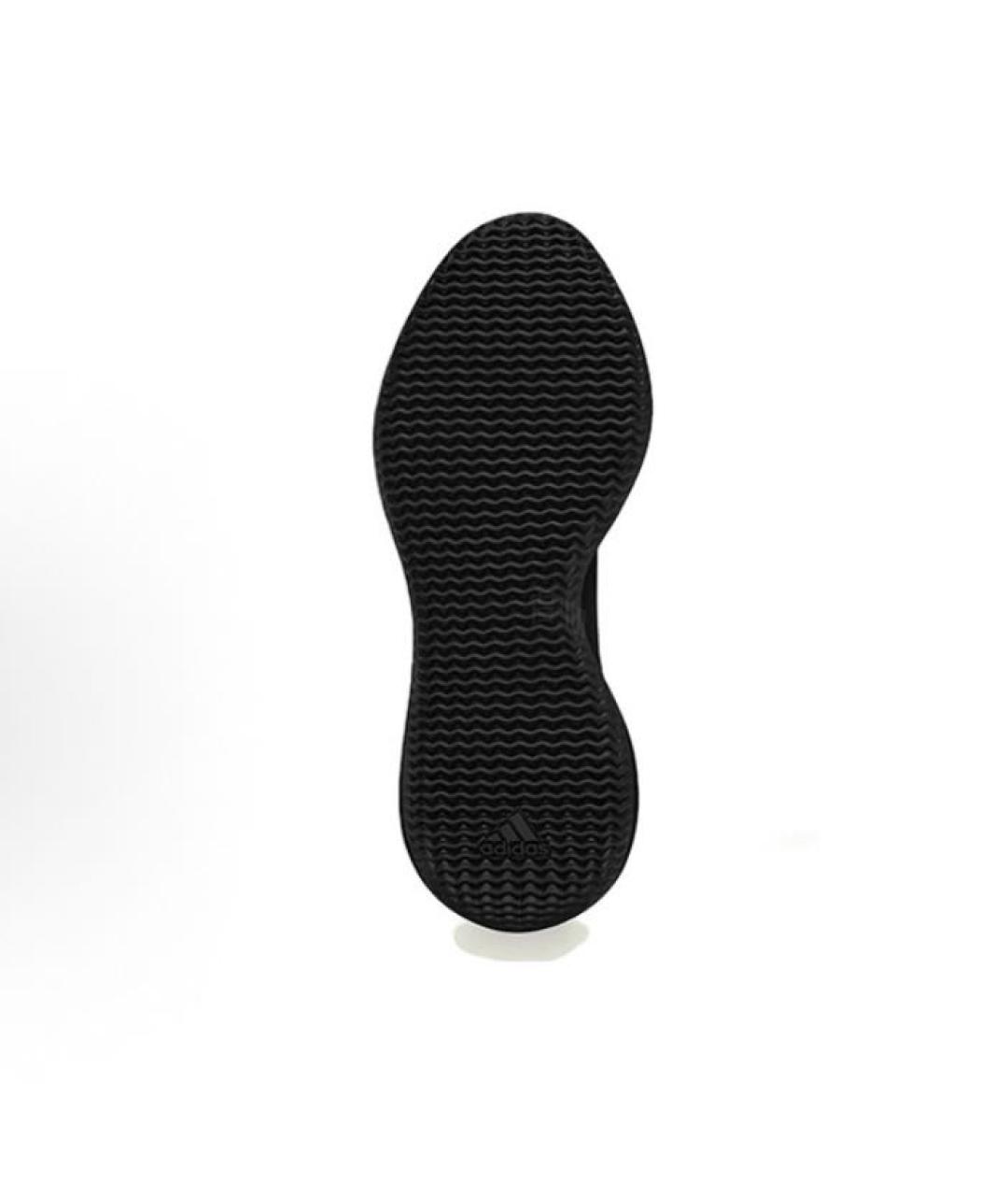 ADIDAS YEEZY Черные текстильные низкие кроссовки / кеды, фото 5