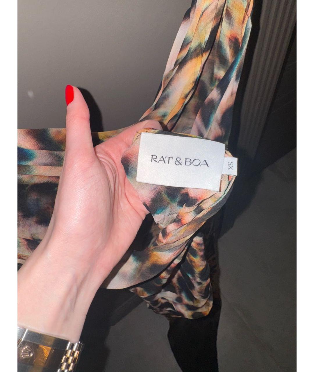 RAT&BOA Мульти шифоновое платье, фото 2
