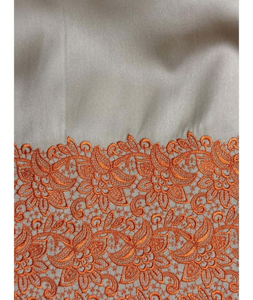 MAX MARA STUDIO Бежевая вискозная блузы, фото 4