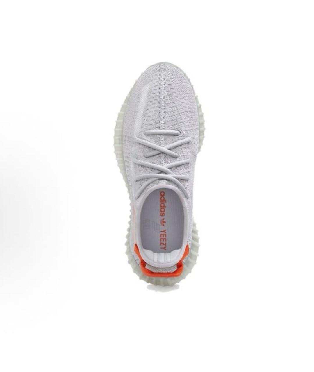 ADIDAS YEEZY Серые текстильные кроссовки, фото 4