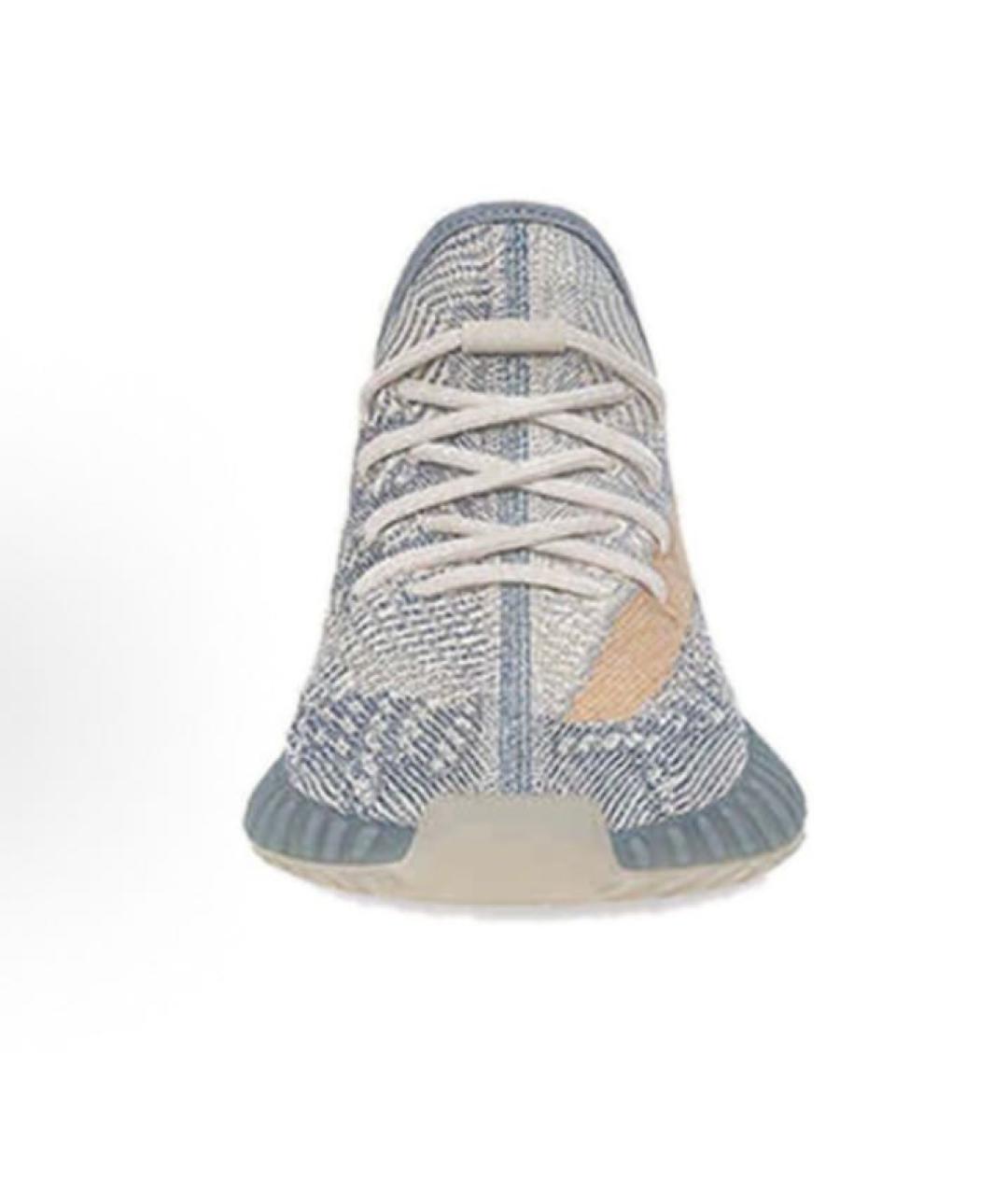 ADIDAS YEEZY Серые текстильные кроссовки, фото 4