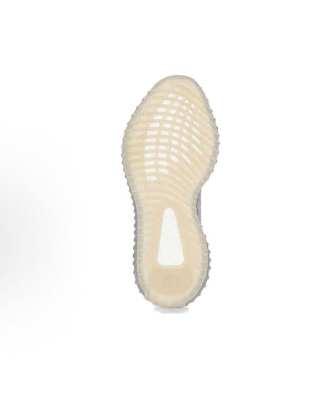 ADIDAS YEEZY Серые текстильные кроссовки, фото 5