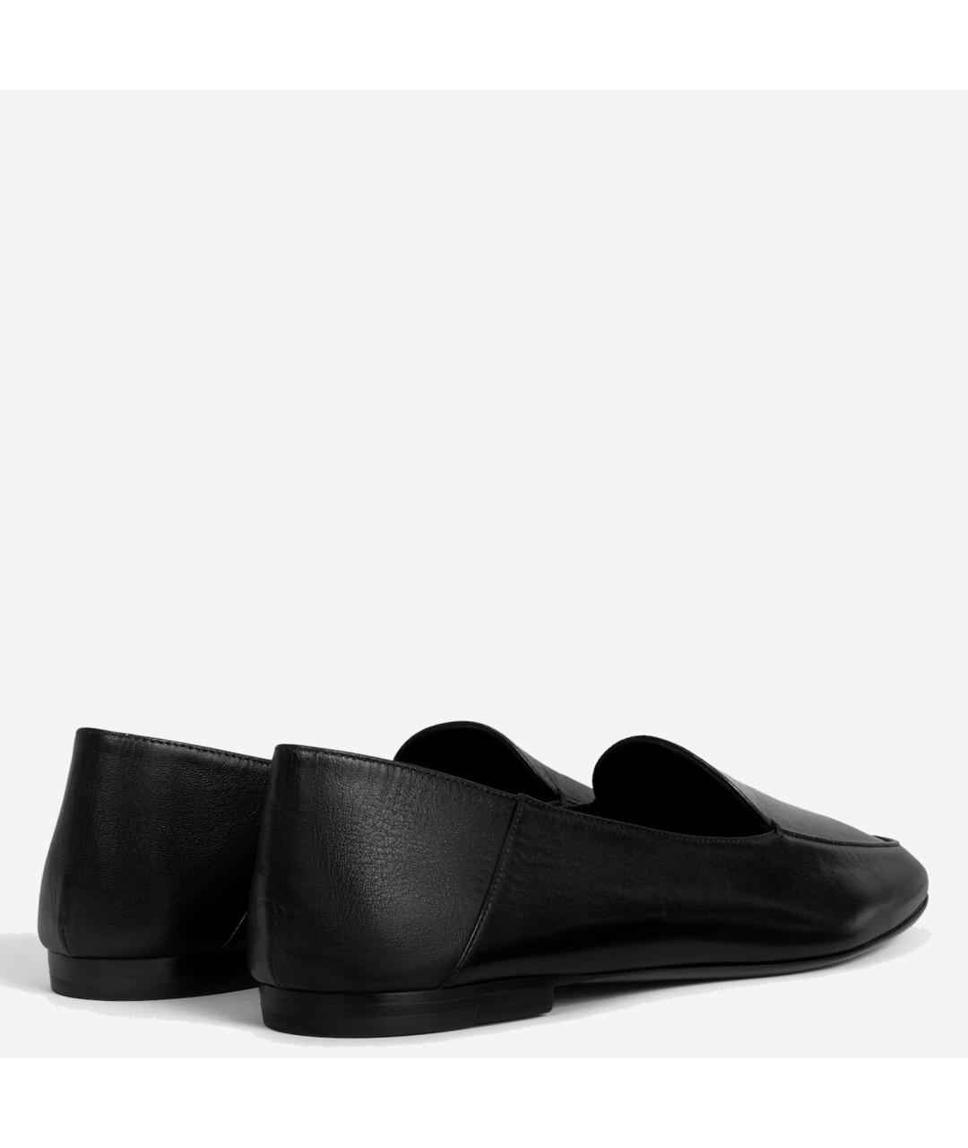 CELINE Черные кожаные лоферы, фото 3