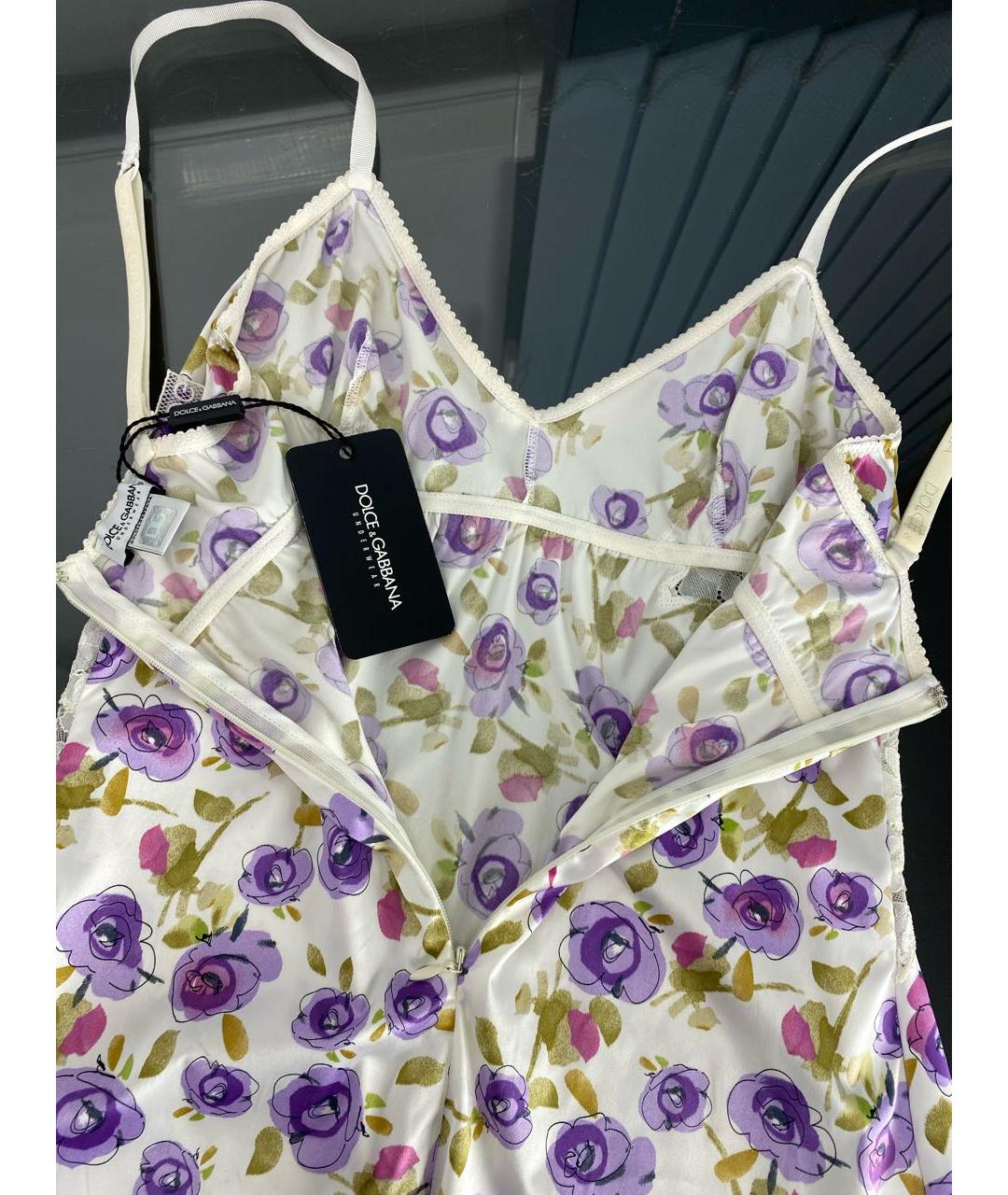 DOLCE&GABBANA Мульти полиэстеровая майка, фото 3