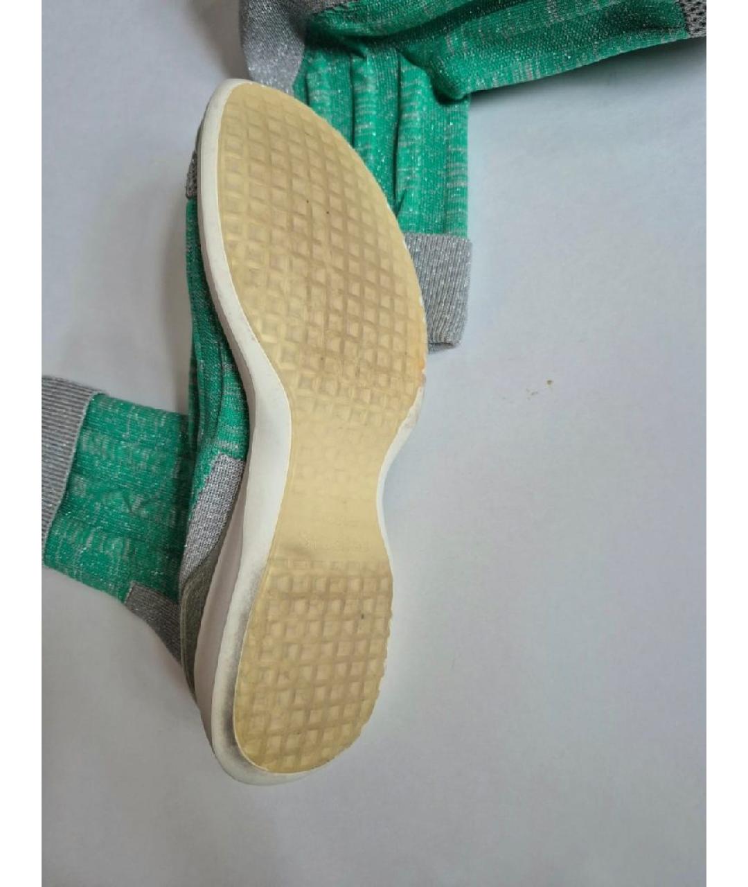 ACNE STUDIOS Мульти текстильные кроссовки, фото 4