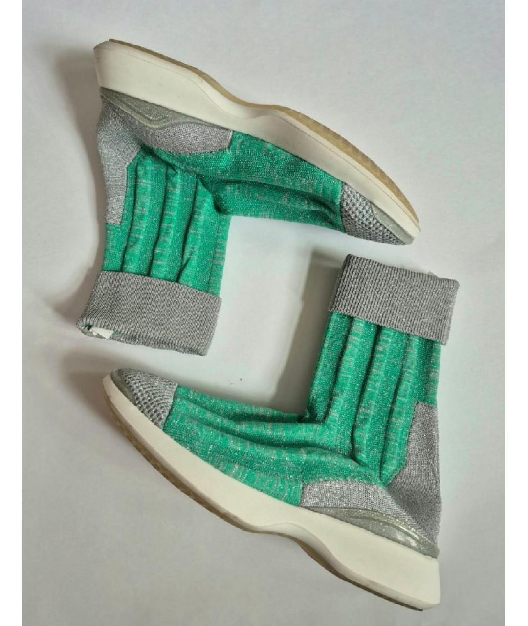 ACNE STUDIOS Мульти текстильные кроссовки, фото 5