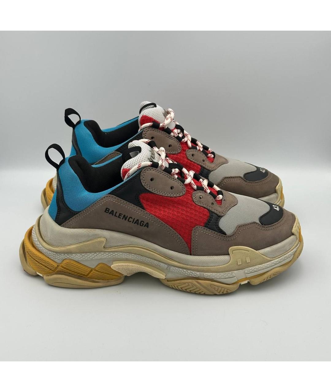 BALENCIAGA Мульти низкие кроссовки / кеды, фото 6