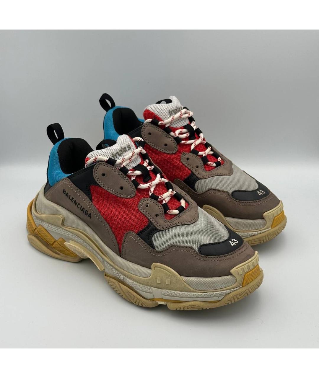 BALENCIAGA Мульти низкие кроссовки / кеды, фото 2