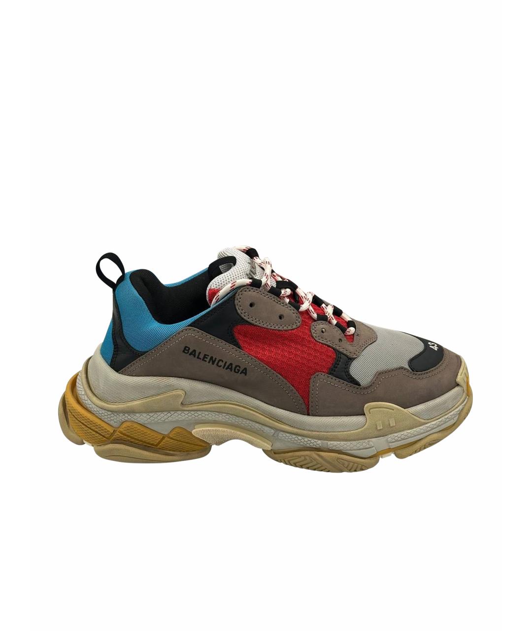 BALENCIAGA Мульти низкие кроссовки / кеды, фото 1