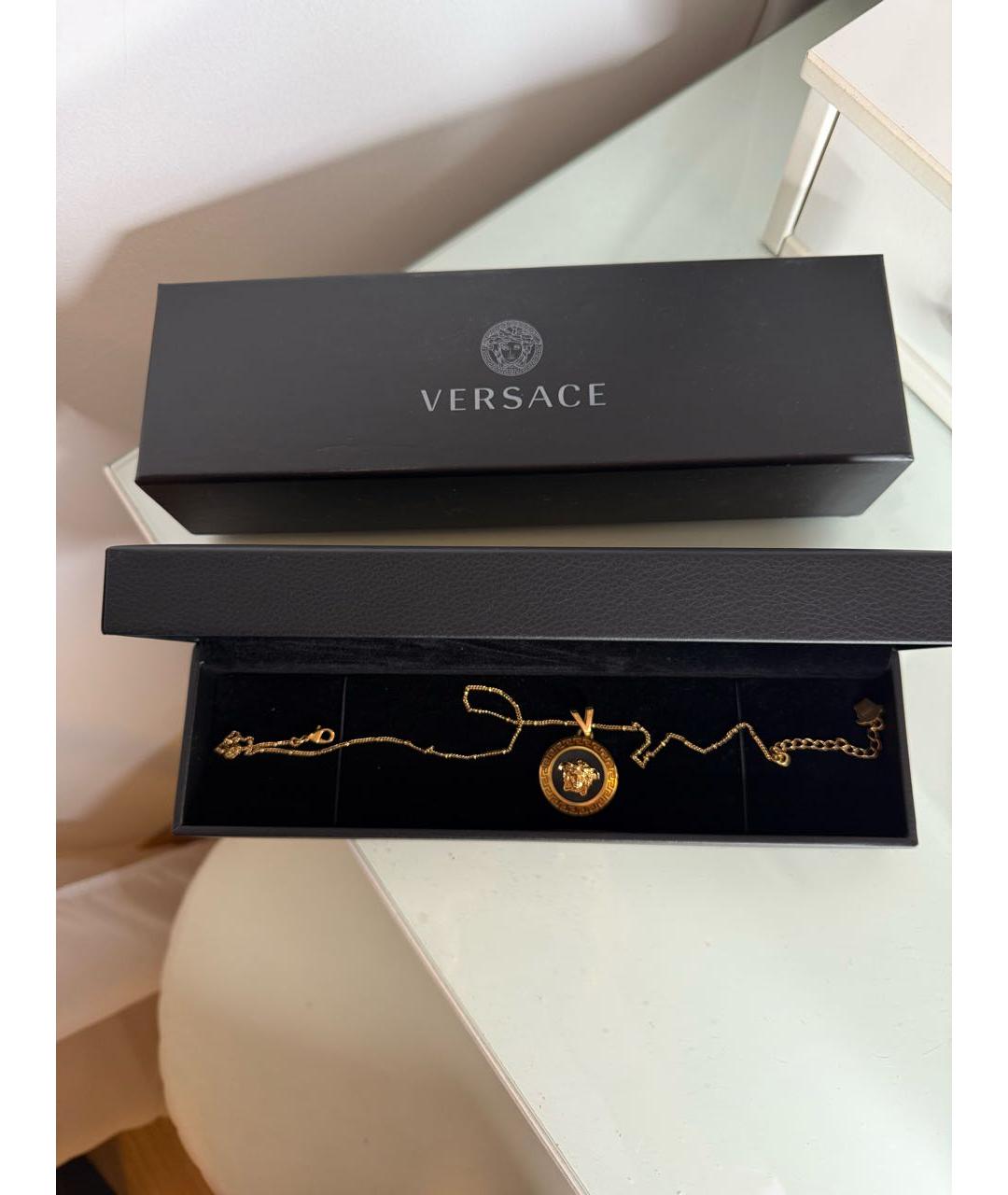 VERSACE Золотое колье, фото 5