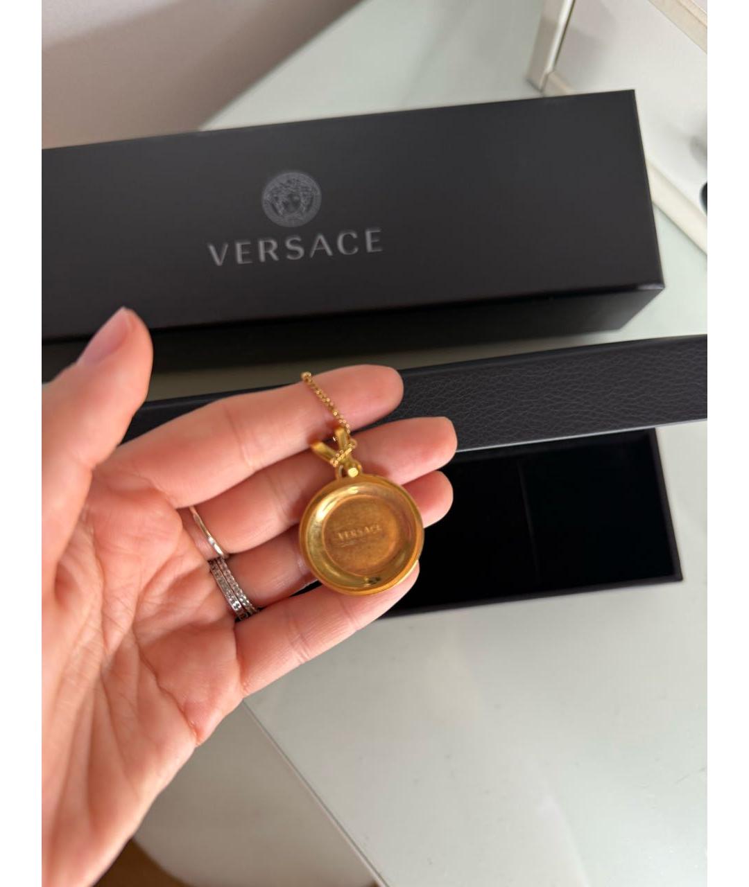 VERSACE Золотое колье, фото 3
