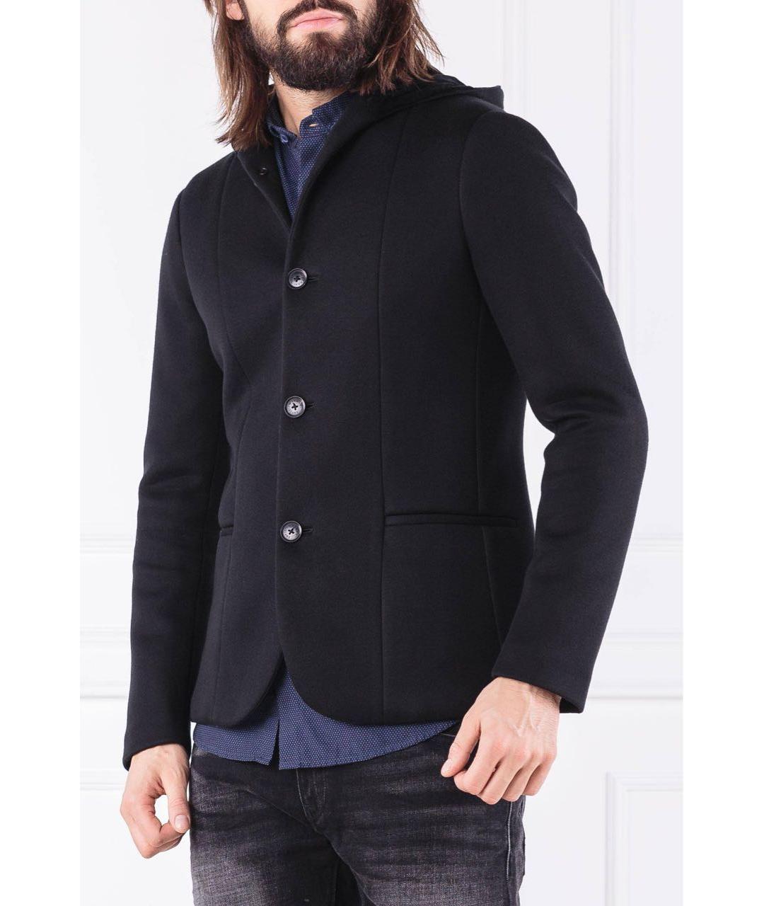 EMPORIO ARMANI Темно-синий пиджак, фото 7