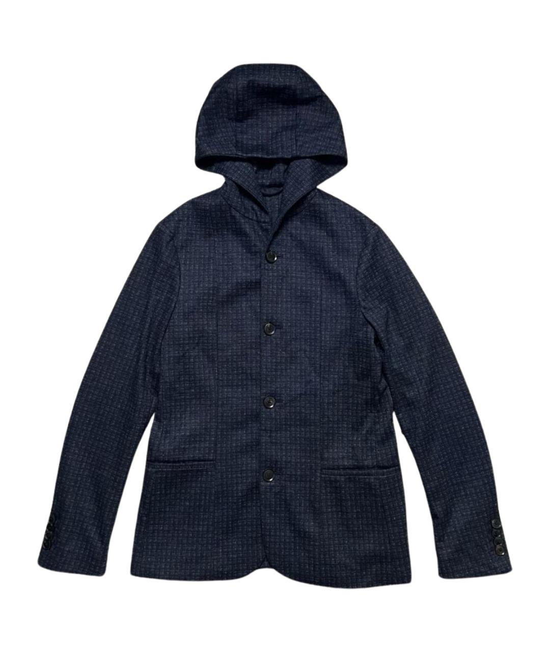 EMPORIO ARMANI Темно-синий пиджак, фото 1