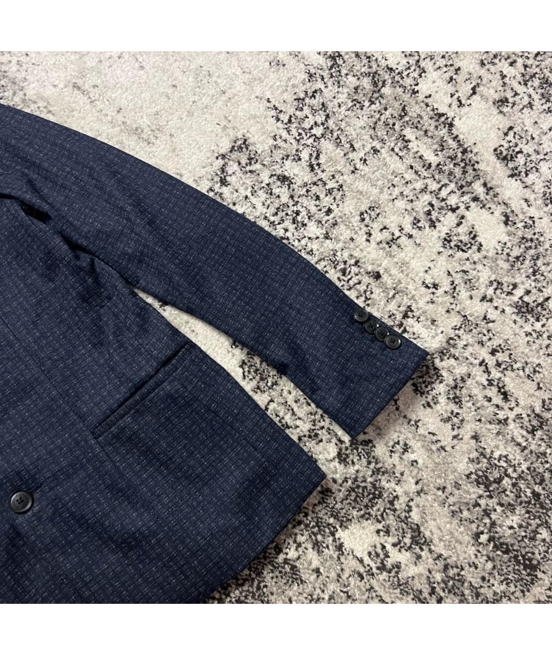 EMPORIO ARMANI Темно-синий пиджак, фото 3