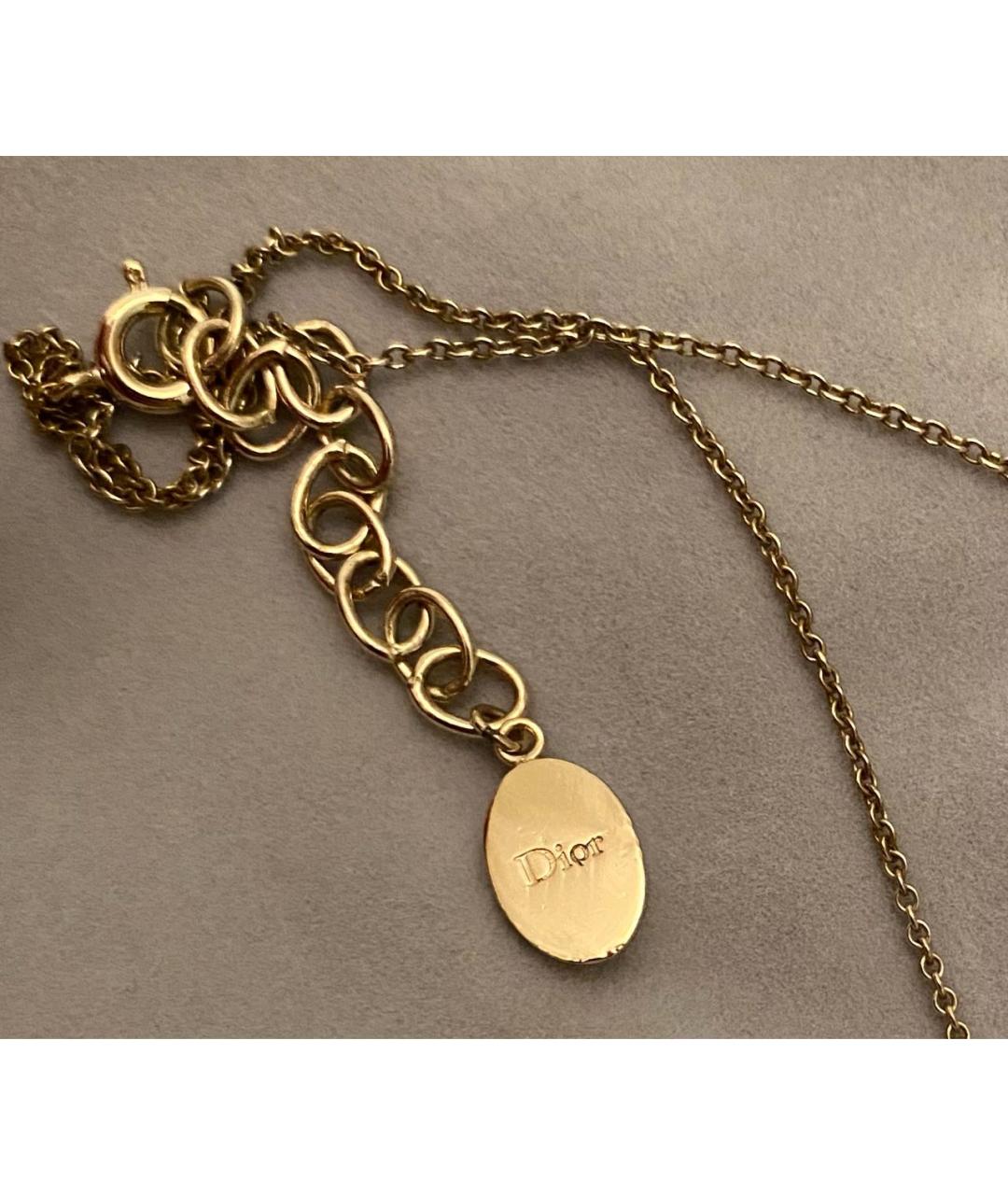 CHRISTIAN DIOR Золотое колье, фото 4