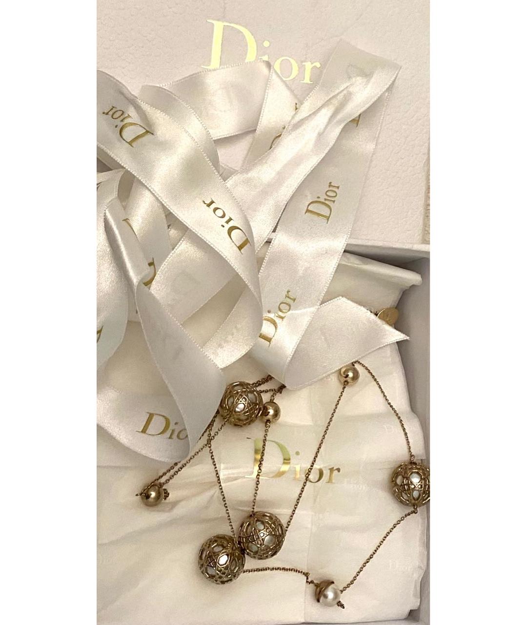 CHRISTIAN DIOR Золотое колье, фото 3
