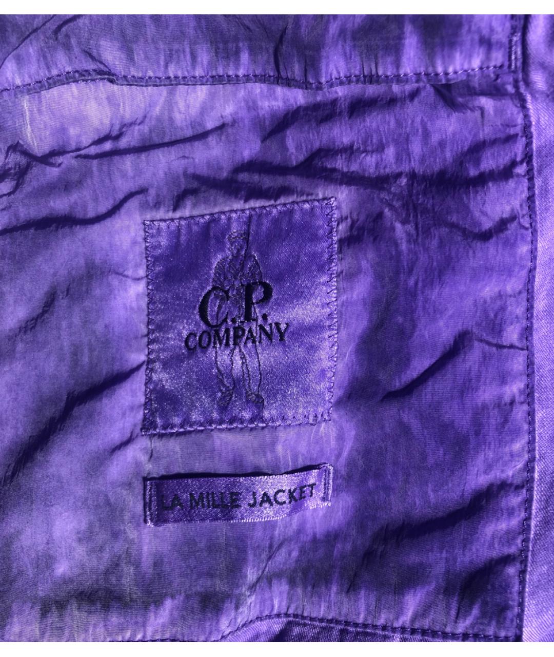 CP COMPANY Фиолетовая полиамидовая куртка, фото 6