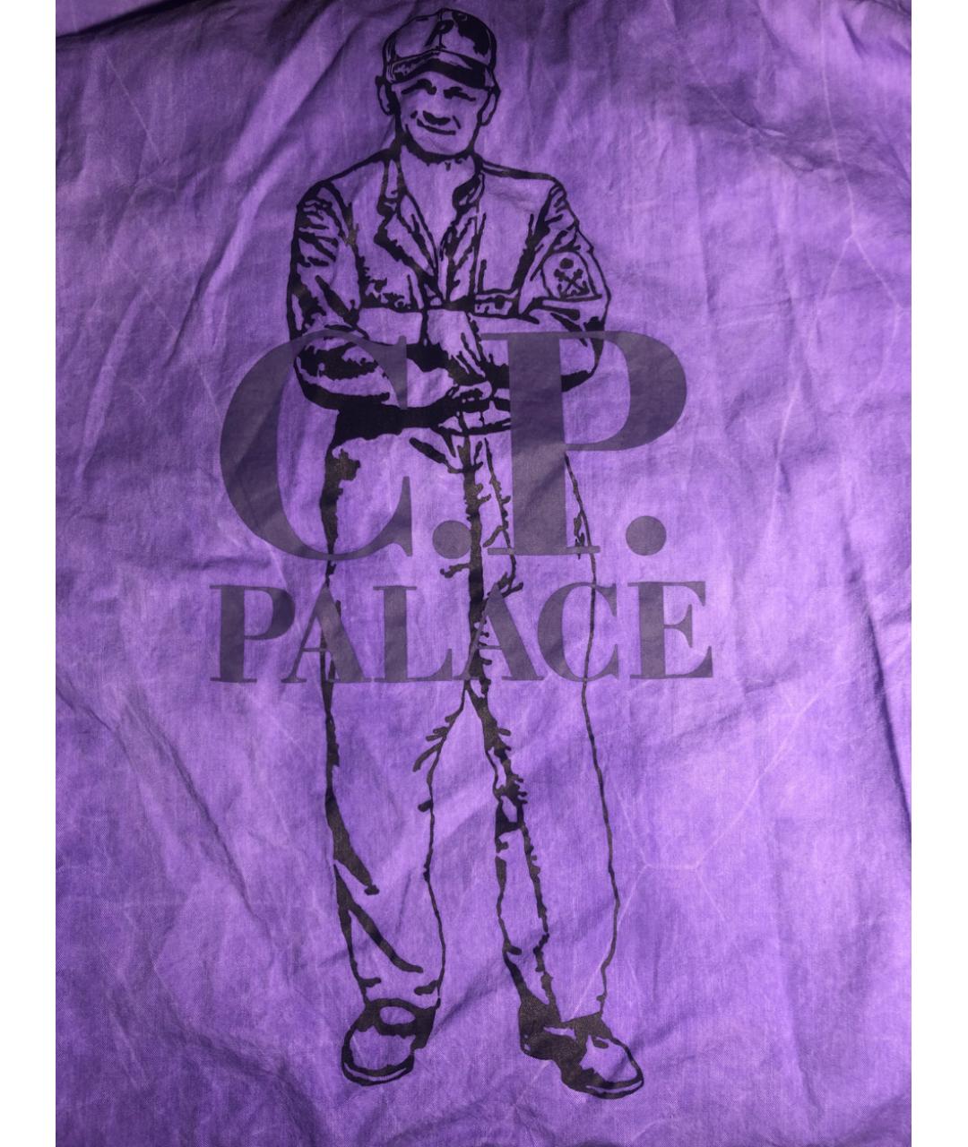 CP COMPANY Фиолетовая полиамидовая куртка, фото 4