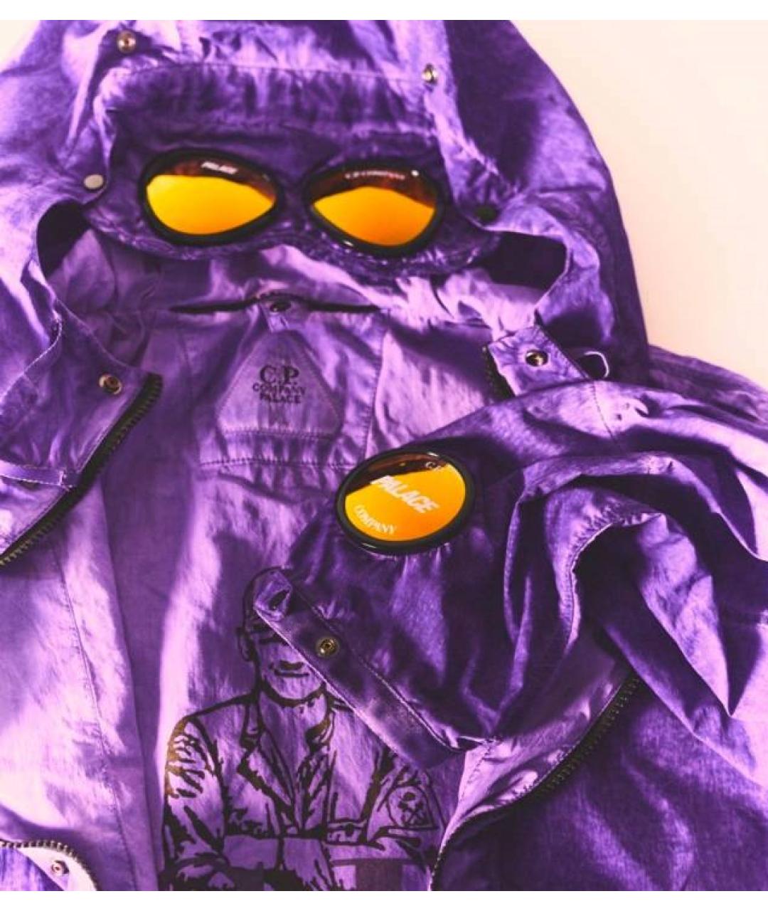 CP COMPANY Фиолетовая полиамидовая куртка, фото 9
