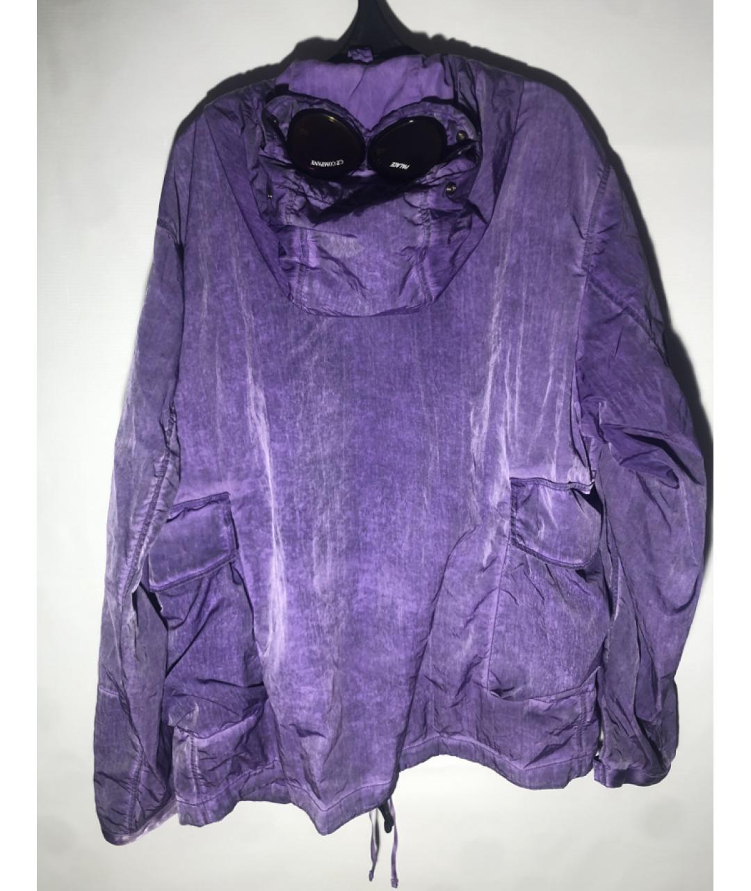 CP COMPANY Фиолетовая полиамидовая куртка, фото 2