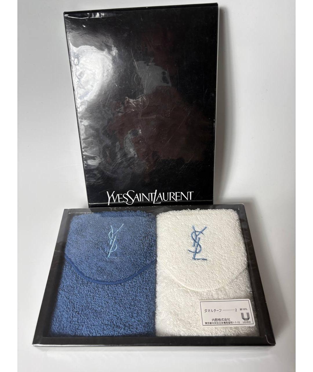 SAINT LAURENT Хлопковое полотенце, фото 6