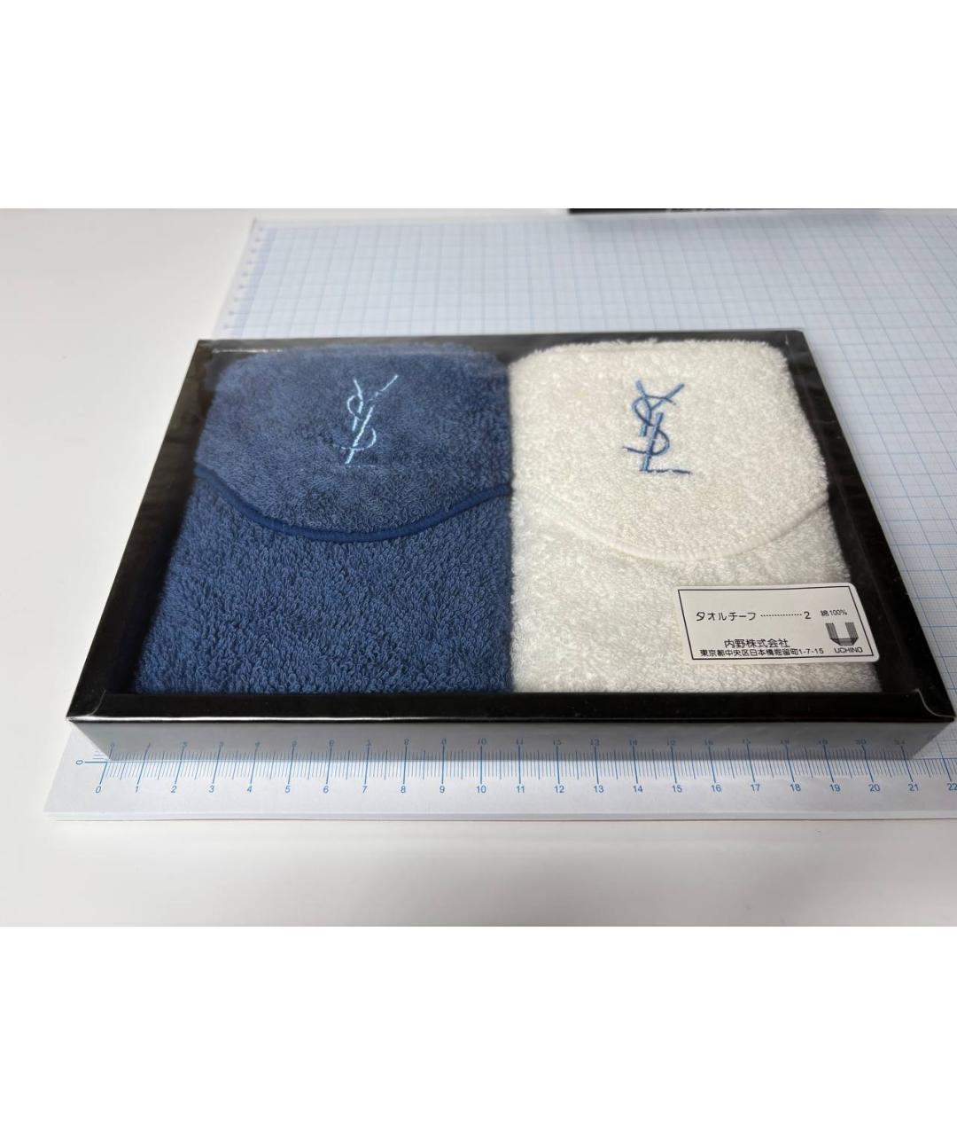 SAINT LAURENT Хлопковое полотенце, фото 3
