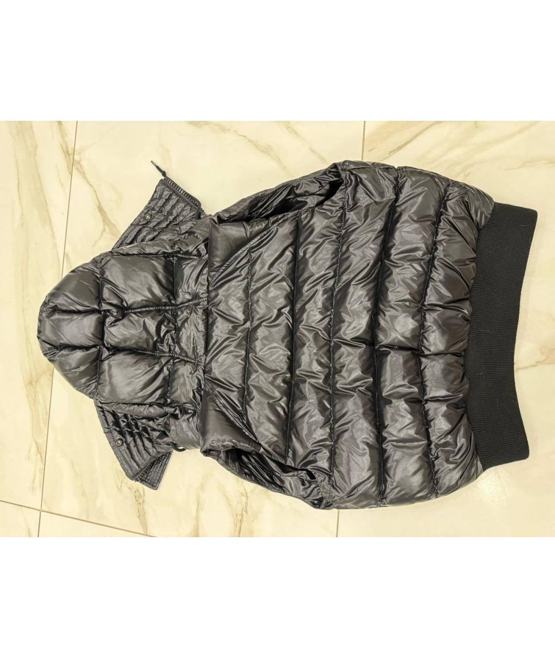 MONCLER Черный жилет, фото 2