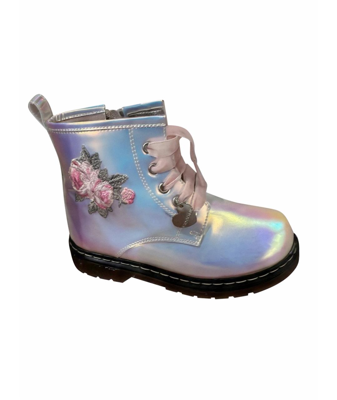 MONNALISA Мульти ботинки из лакированной кожи, фото 1