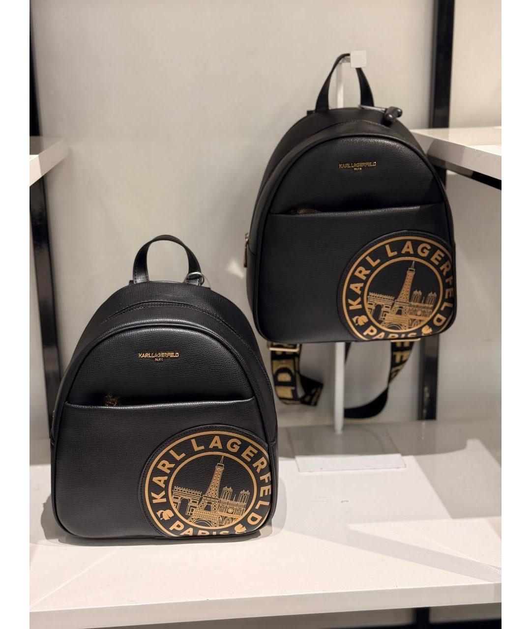 KARL LAGERFELD Черный рюкзак, фото 7