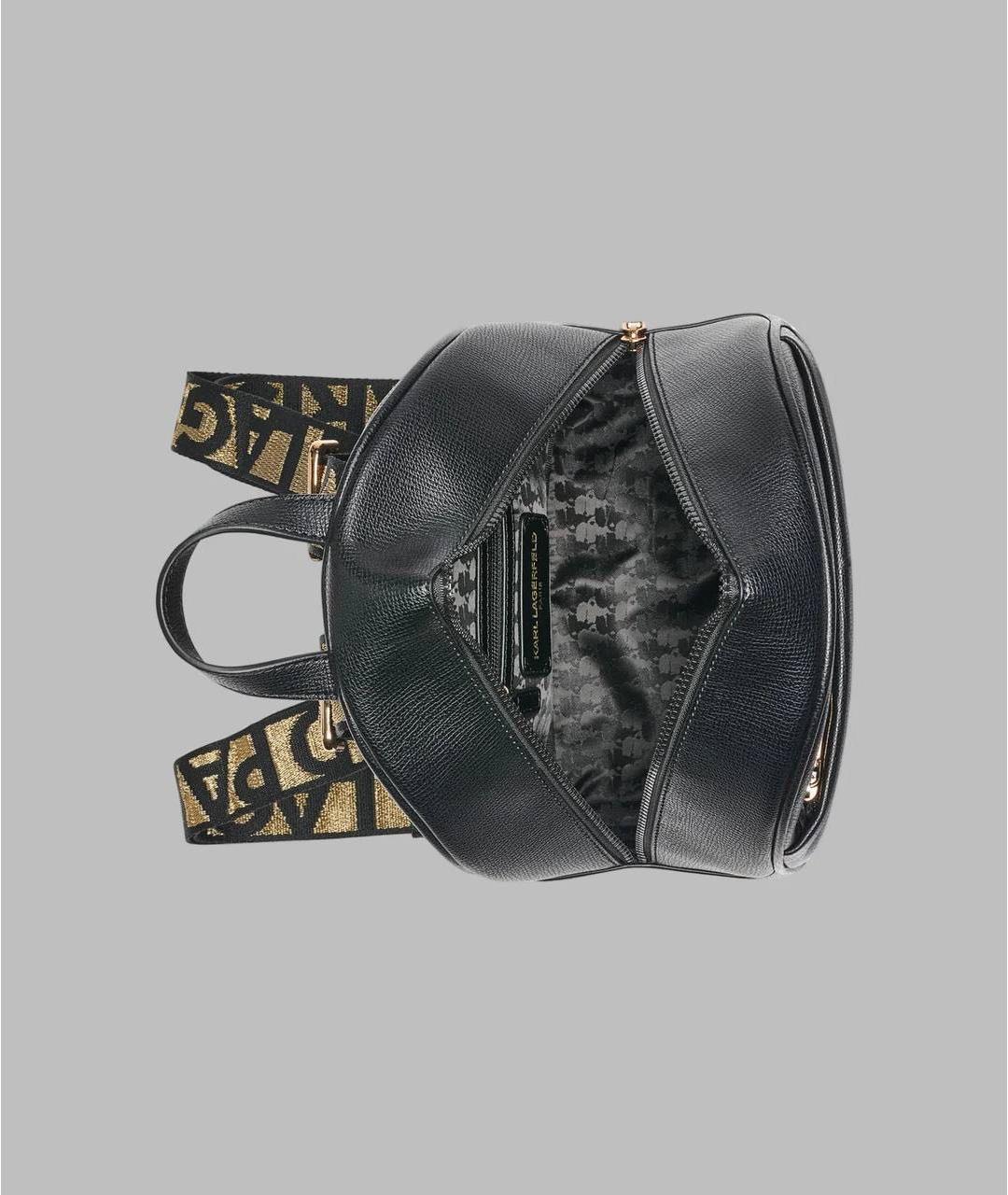 KARL LAGERFELD Черный рюкзак, фото 4