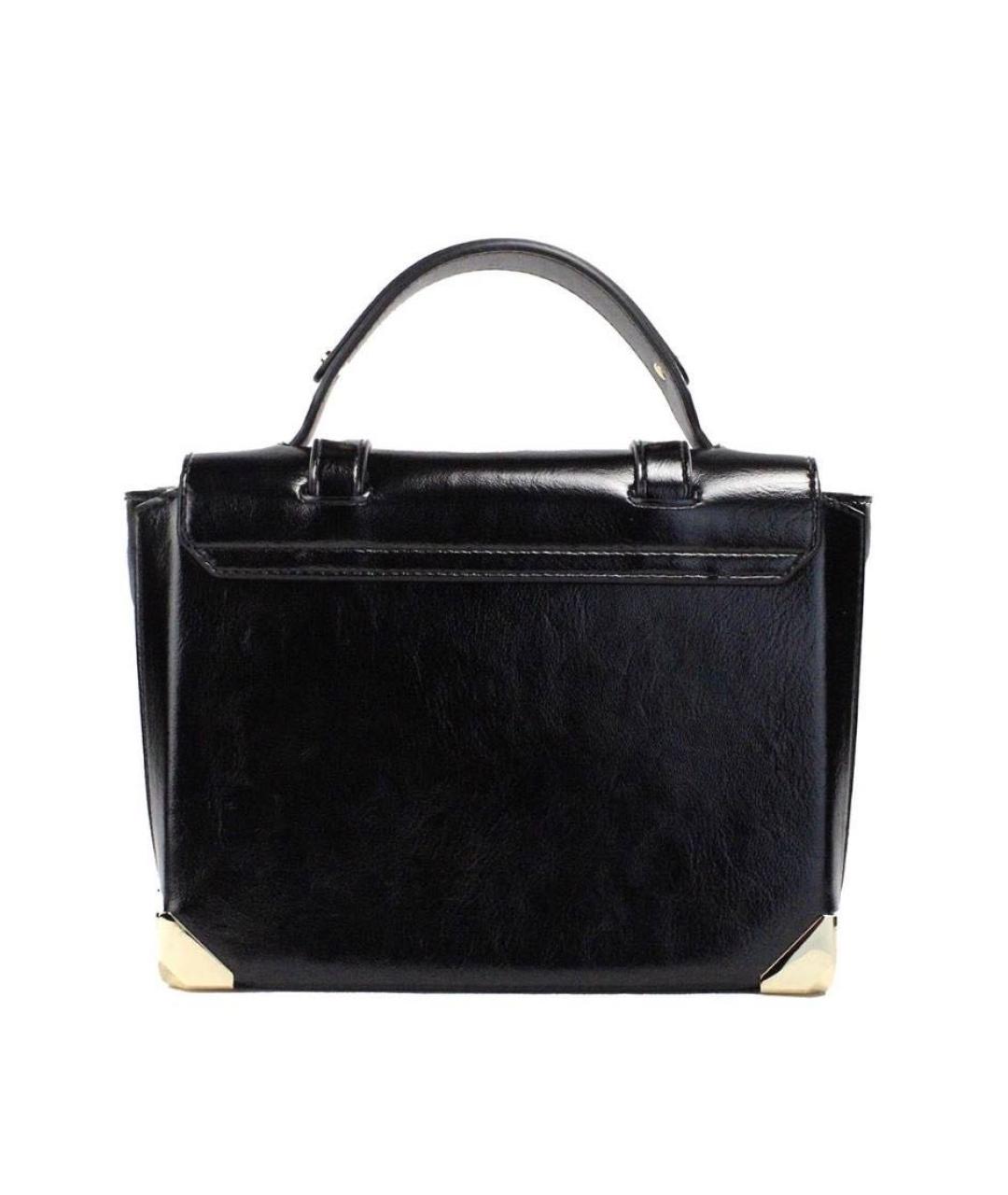 MICHAEL MICHAEL KORS Черная сумка через плечо из искусственной кожи, фото 3