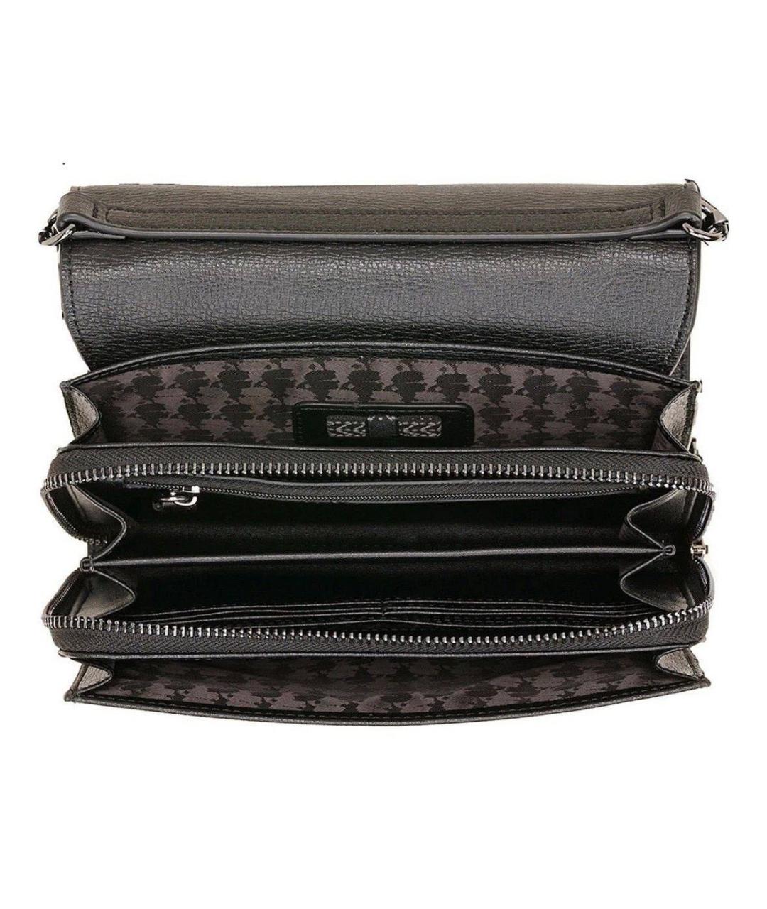 KARL LAGERFELD Черная сумка через плечо, фото 3