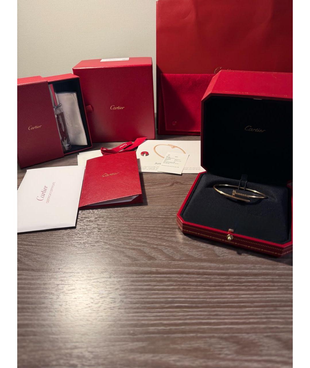 CARTIER Золотой браслет из желтого золота, фото 8