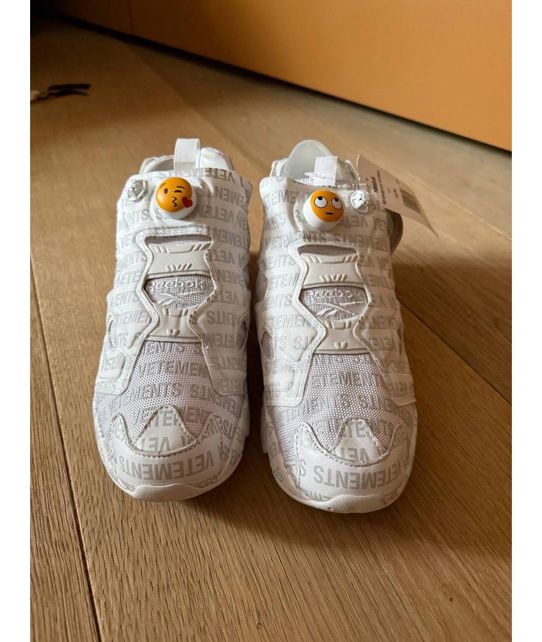 VETEMENTS Белые кроссовки, фото 4