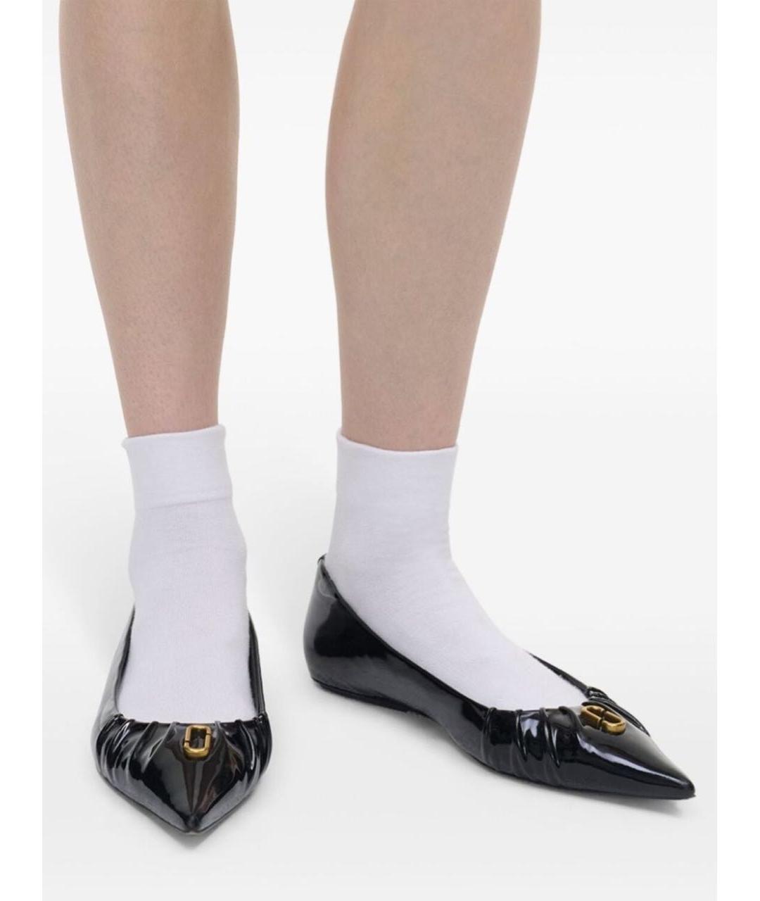 MARC JACOBS Черные балетки, фото 4