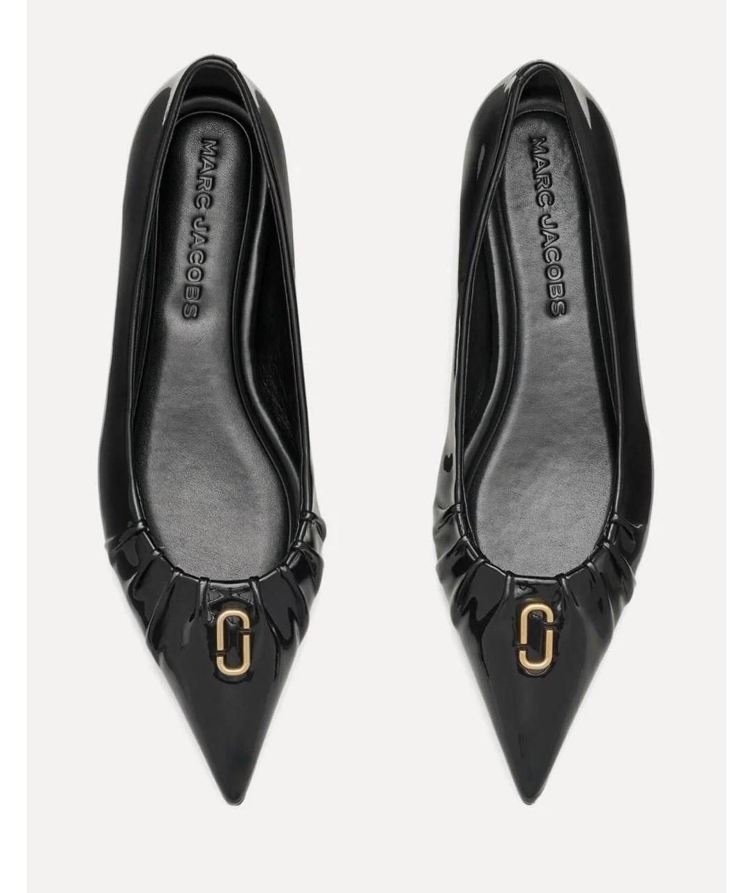 MARC JACOBS Черные балетки, фото 3