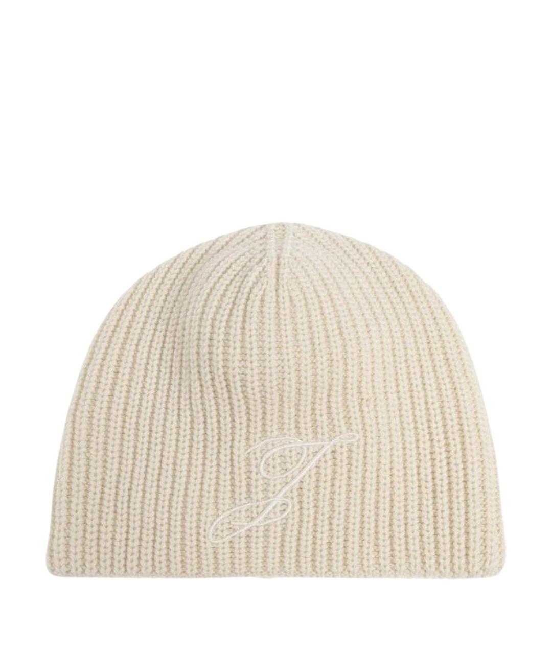 JACQUEMUS Бежевая шерстяная шапка, фото 1