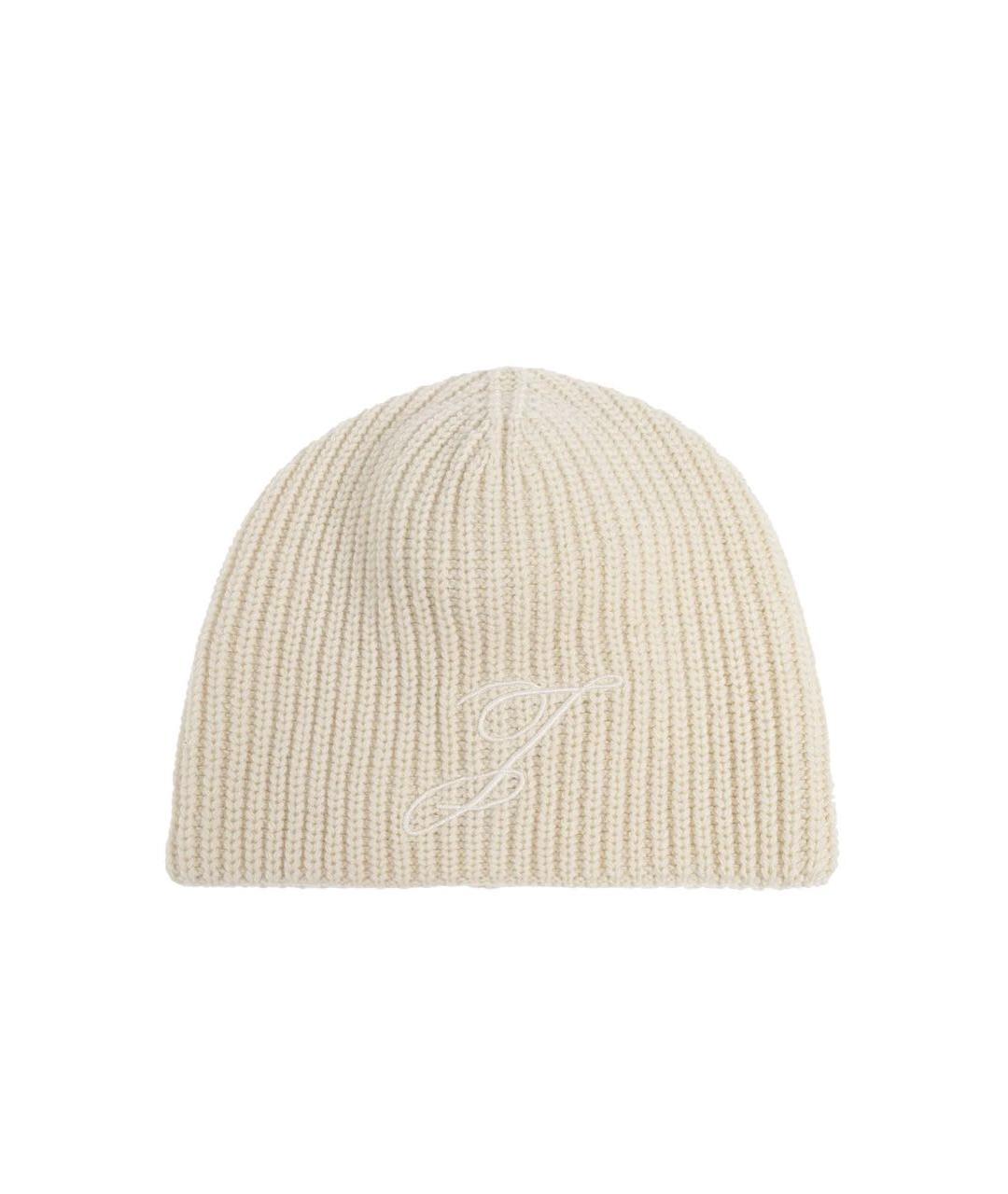 JACQUEMUS Бежевая шерстяная шапка, фото 4