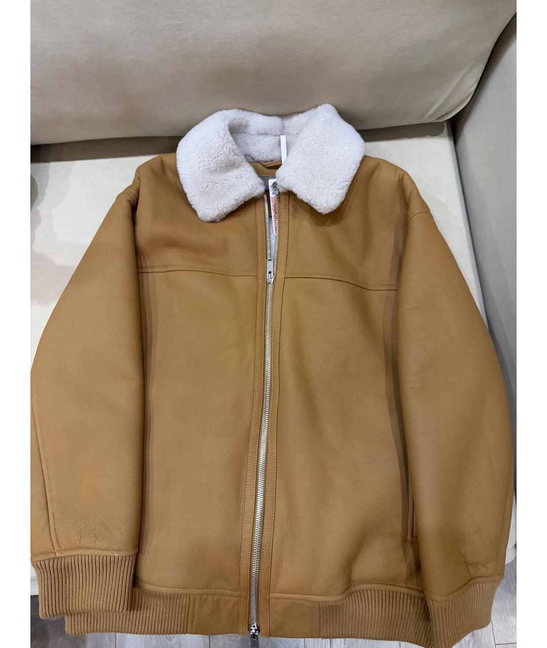 12 STOREEZ Коричневая кожаная дубленка, фото 3