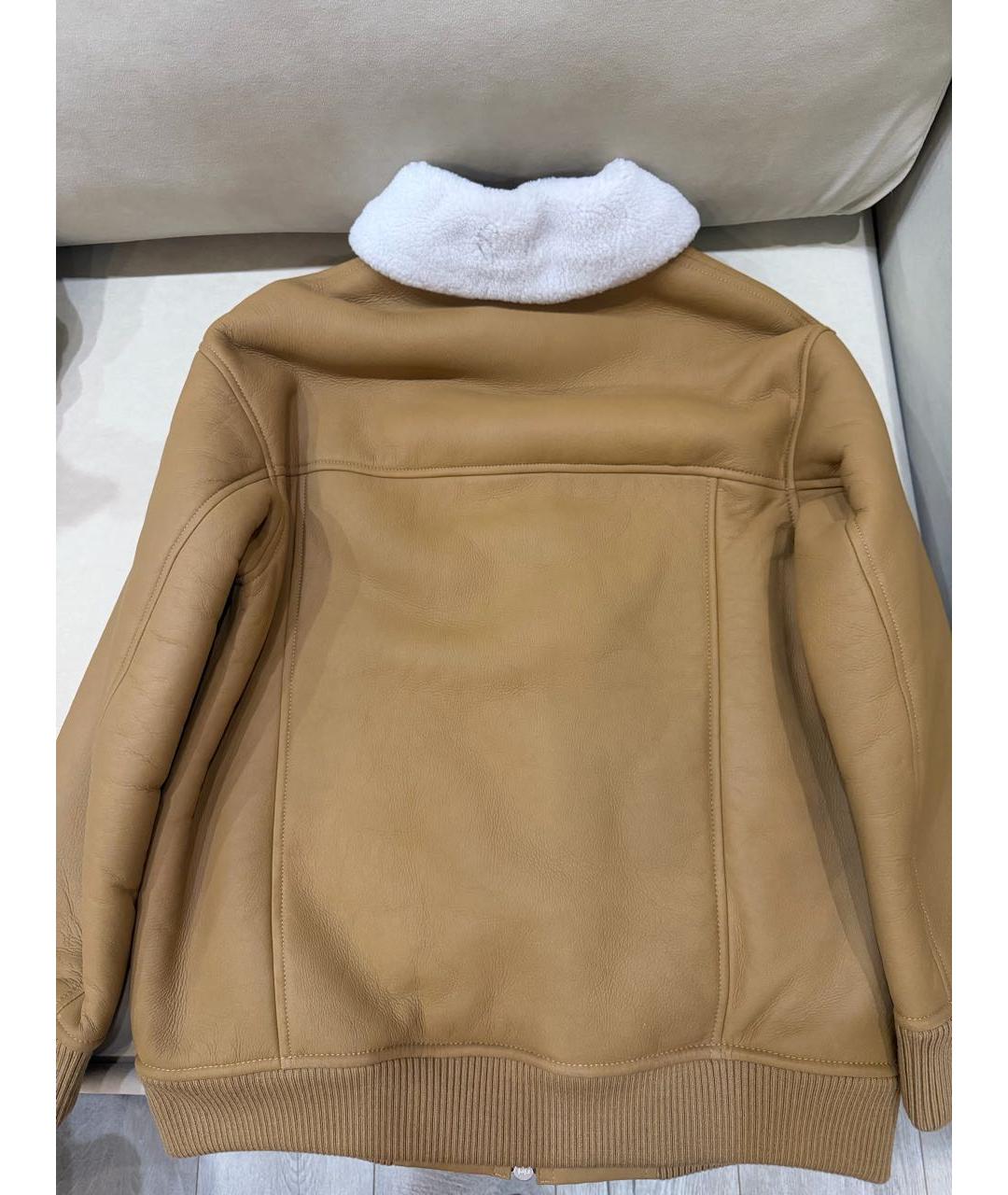 12 STOREEZ Коричневая кожаная дубленка, фото 6
