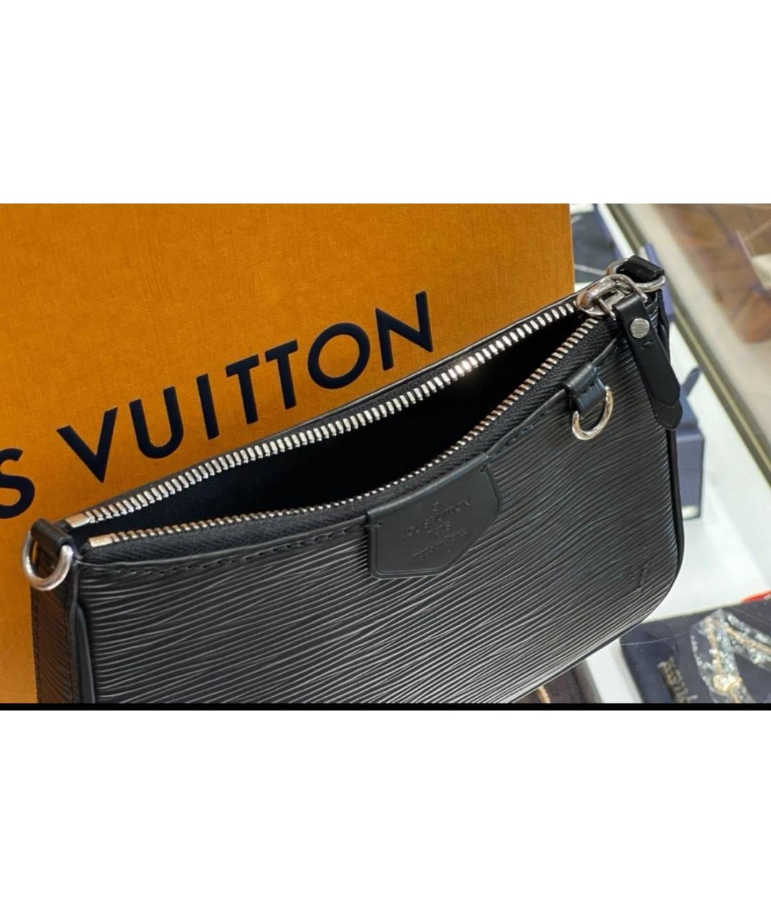 LOUIS VUITTON Черная сумка через плечо, фото 2