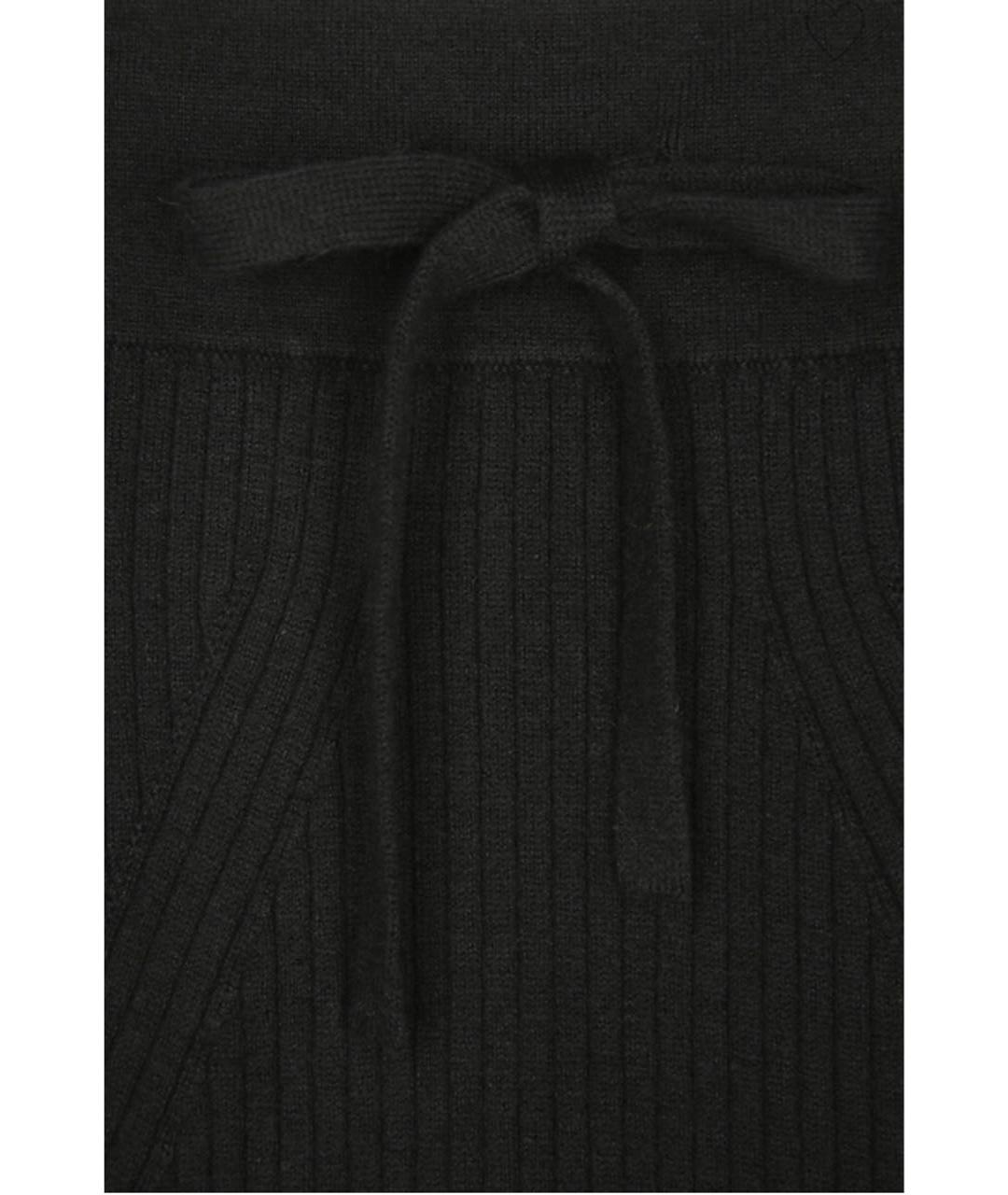 ARMANI EXCHANGE Черная шерстяная юбка миди, фото 6