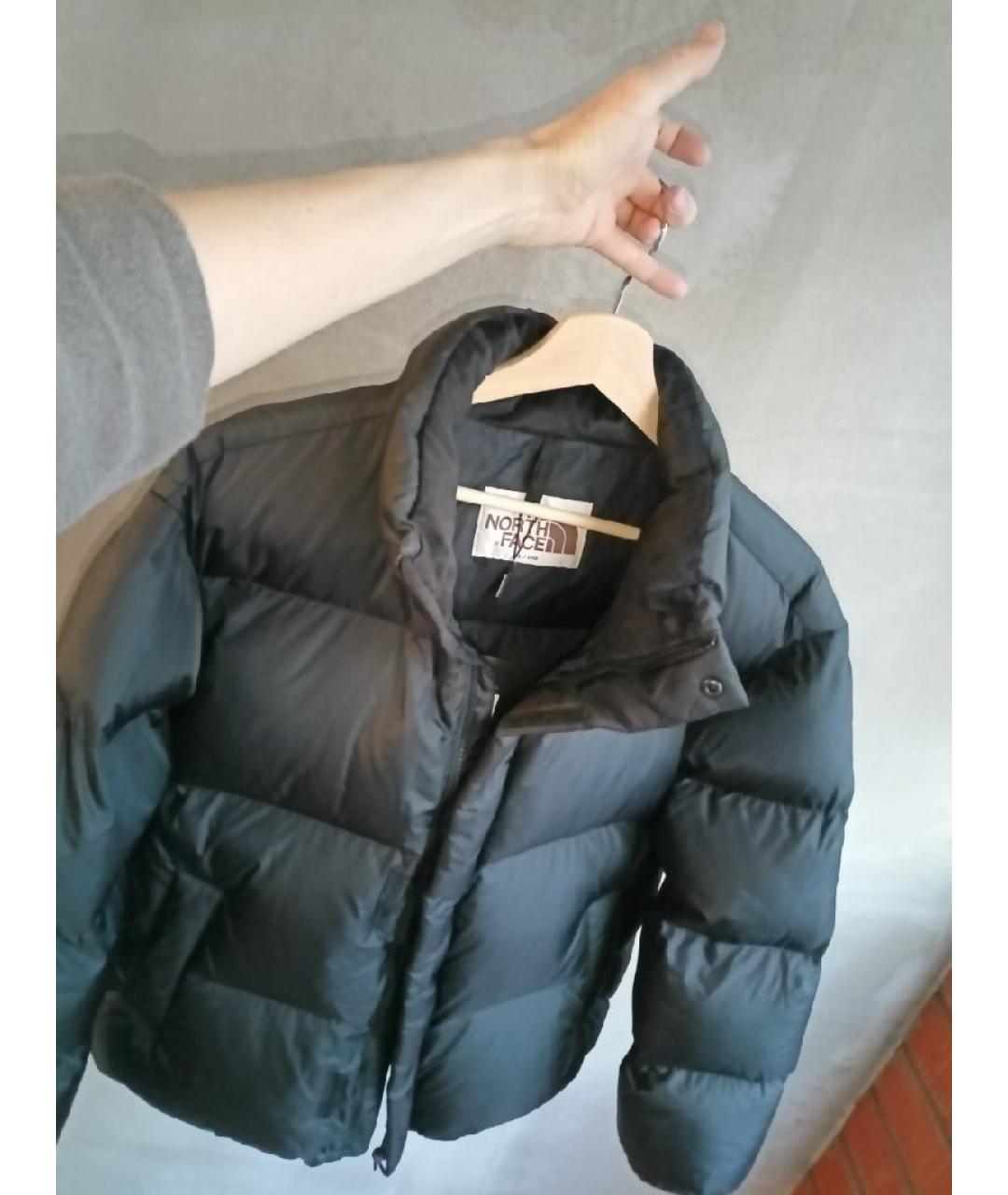 THE NORTH FACE Черный полиэстеровый пуховик, фото 9