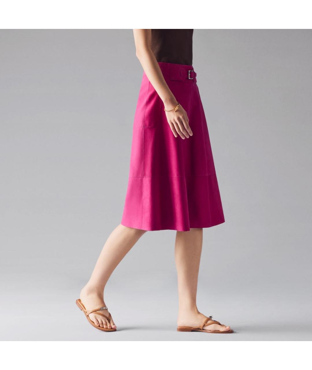 HERMES Коричневые кожаные сандалии, фото 3