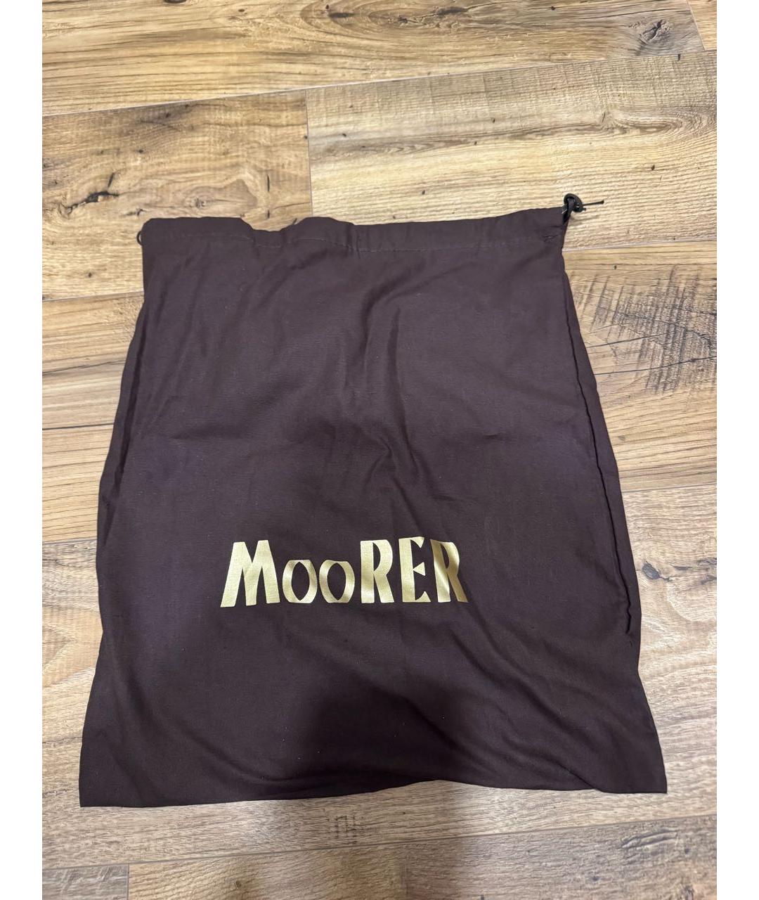 MOORER Коричневые замшевые высокие ботинки, фото 5