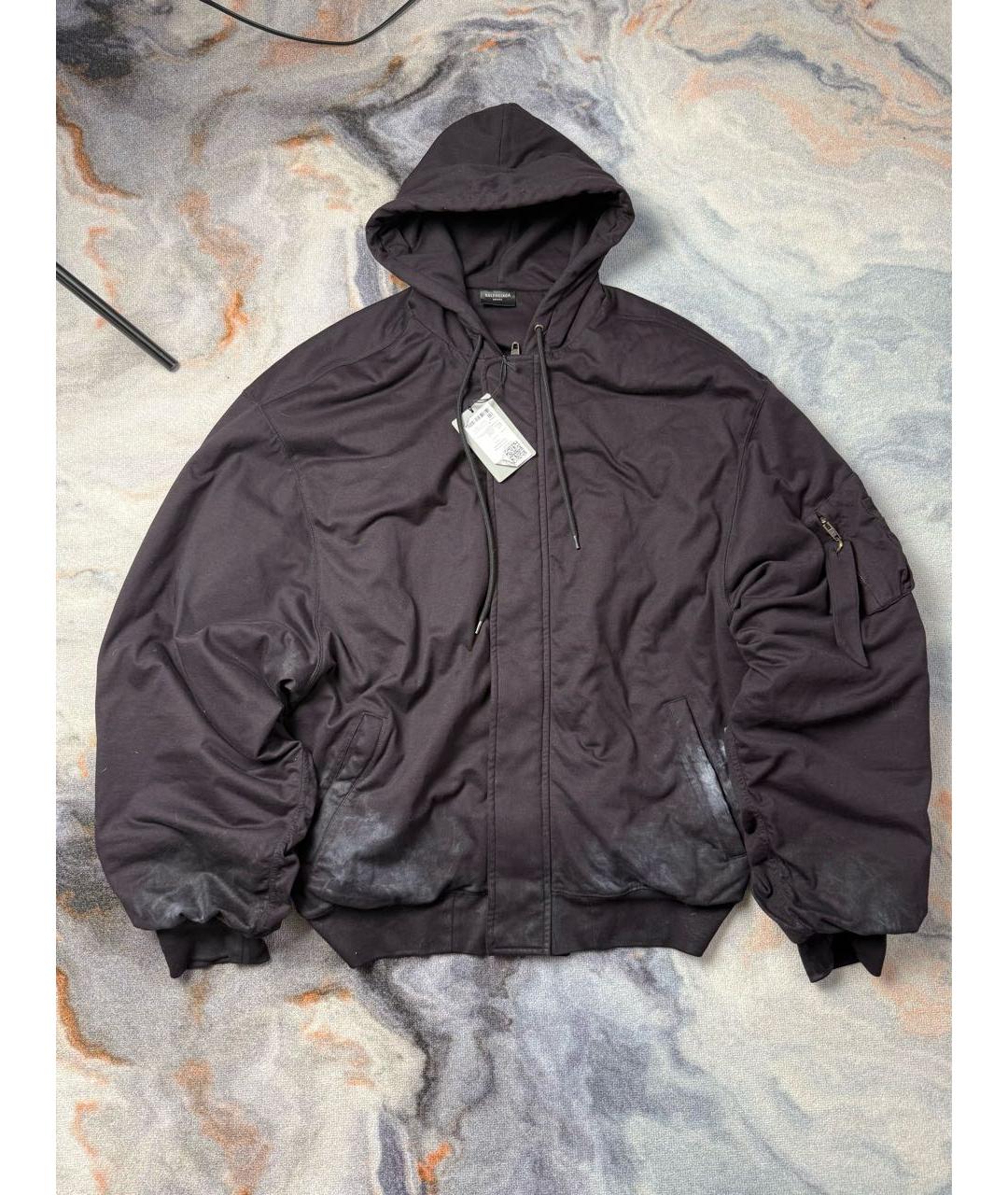 BALENCIAGA Черная куртка, фото 5