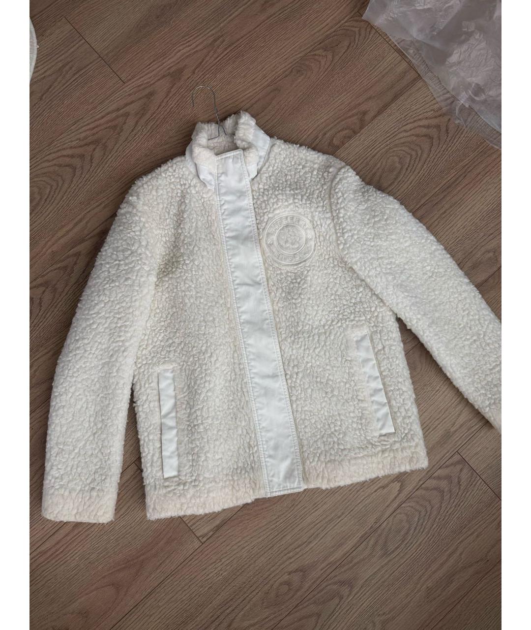 BURBERRY Белая шерстяная куртка, фото 9